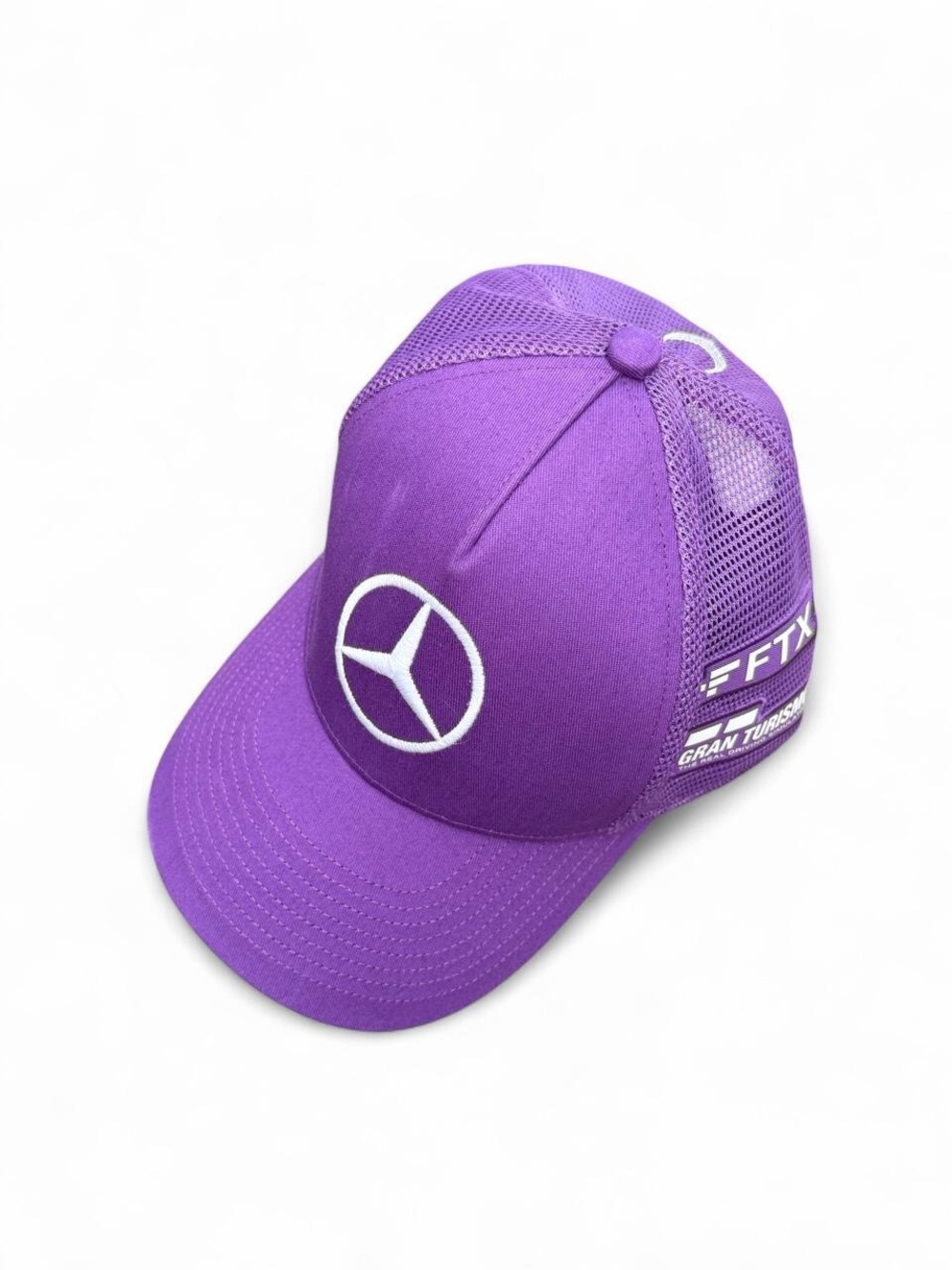 2022 Lewis Hamilton Mercedes-AMG Petronas F1 Trucker Cap – Purple